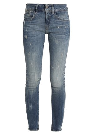 Jeans Skinny Fit - destroyed denim