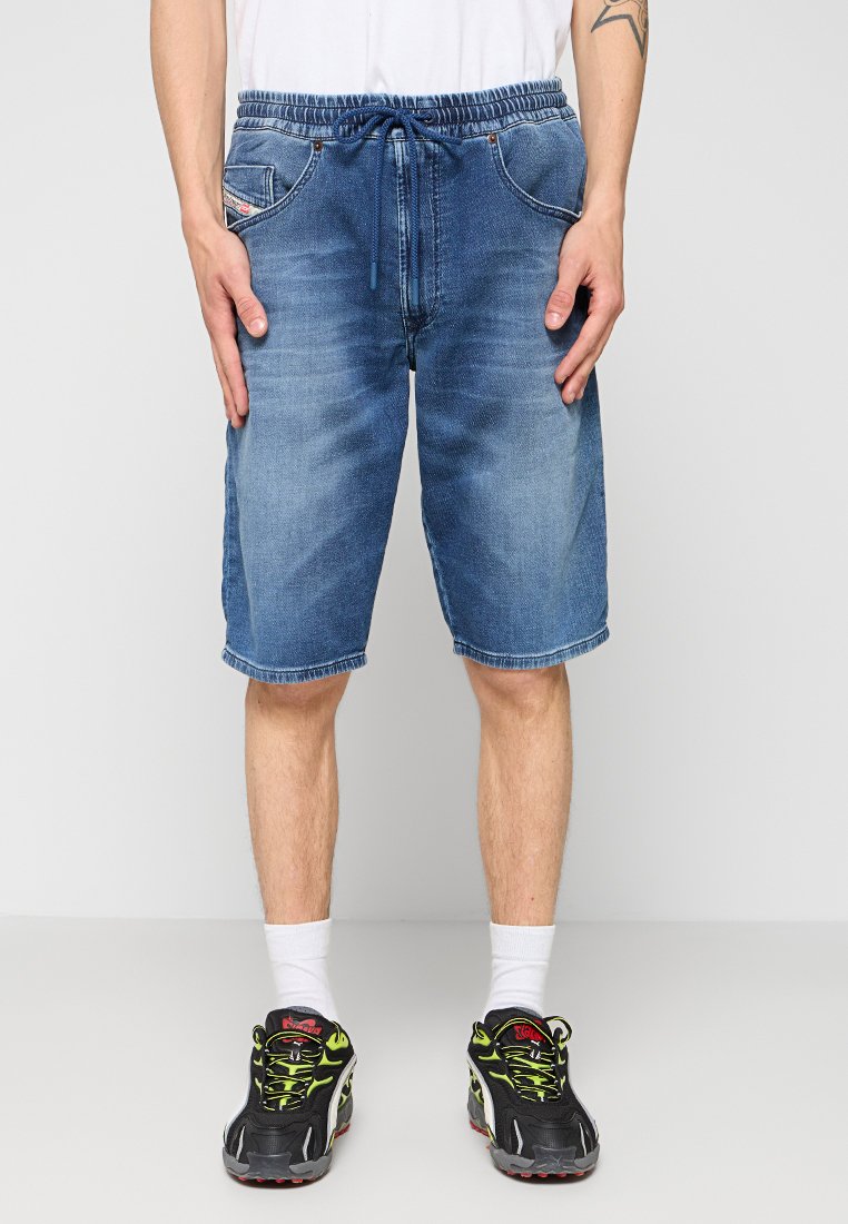 Diesel Jeansshort blauw