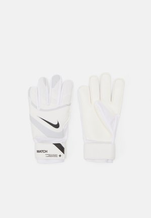 MATCH UNISEX - Goalkeeping gloves - white/pure platinum/black