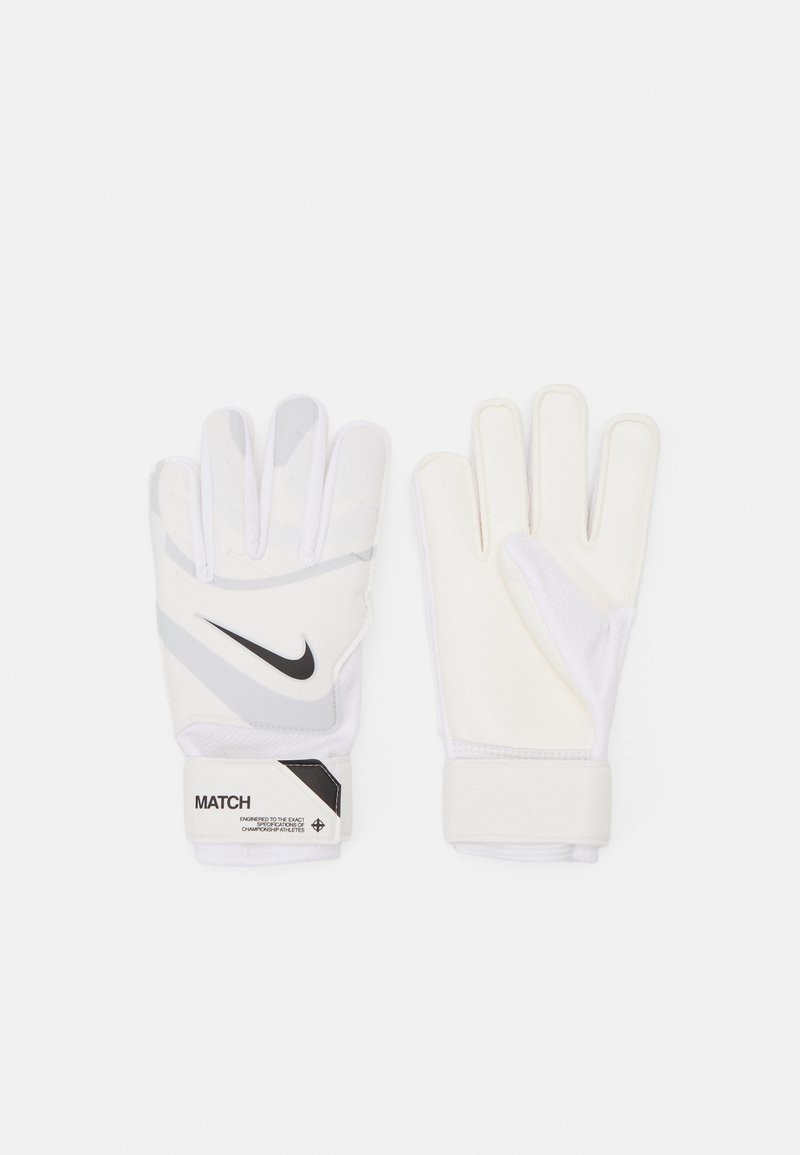Nike Performance NIKE MATCH - Guantes de portero - white/pure platinum/black