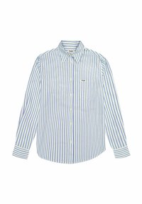 Unselected, blue oxford