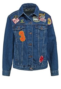 Topshop Jeansjacka - blue denim