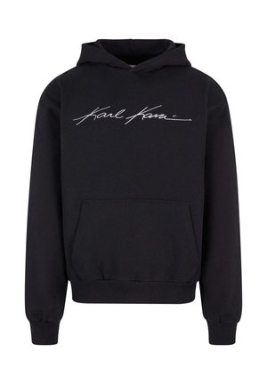 Karl Kani AUTOGRAPH HEAVY - Pulover s kapuco - black