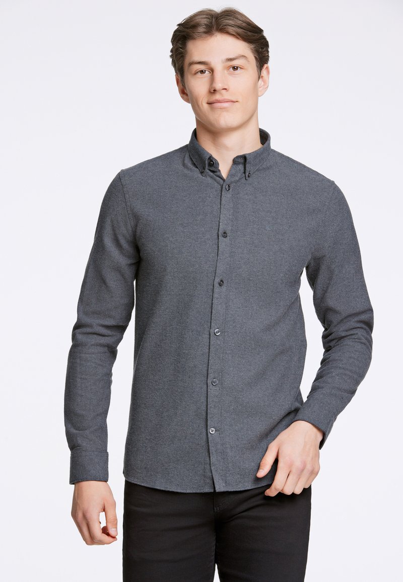 Junk De Luxe BRUSHED - Camicia - grey