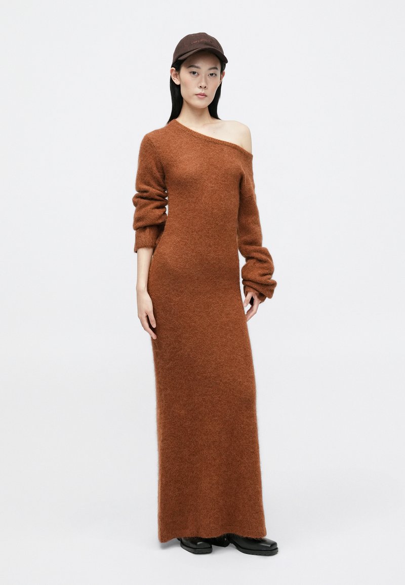 Holzweiler FLUFFY DRESS - Jumper dress - brown/light brown - Zalando.ie