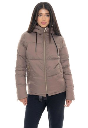 LEONE 1947, WOMAN JACKETS CHIC TONES - Veste d'hiver - mud