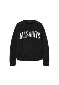 STOKES CREW - Pulover - black/ecru white