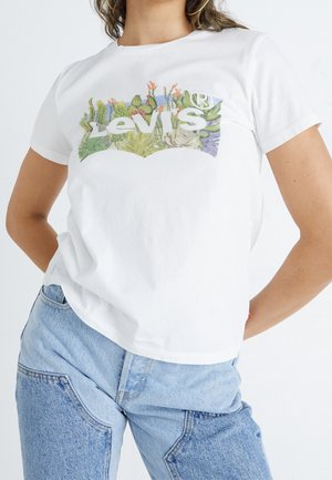 T-Shirt print - white
