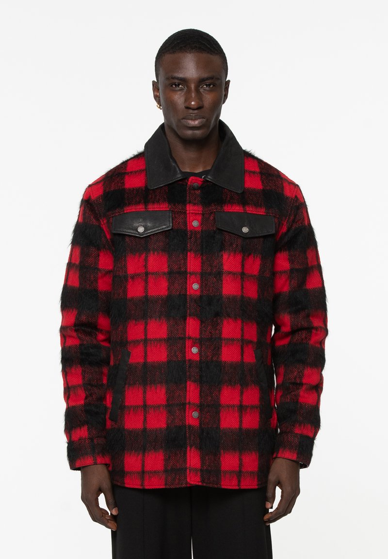 Be Edgy BRAN - Casaco curto - black/red