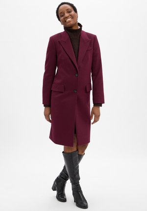 BOSS CLASSIN - Manteau classique - aubergine