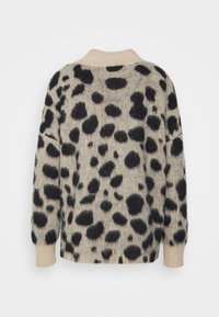 BOSS Strickpullover - mottled beige