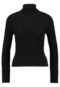 Topshop Strickpullover - black
