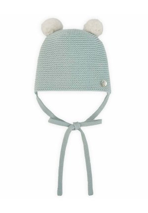 POMPONES - Bonnet - verde tiza