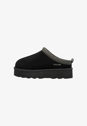 s.Oliver Pantoffels - black