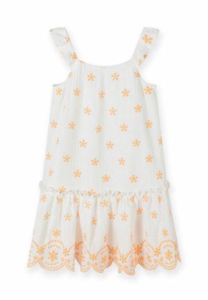 FRILL STRAPS & A-LINE - Vardagsklänning - white