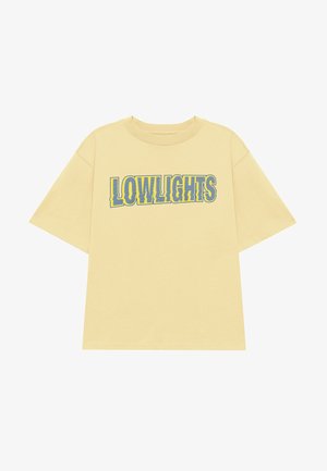 LOW LIGHTS STUDIOS® WAVES - T-shirts med print - yellow