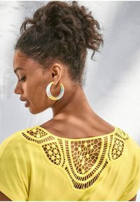 LASCANA 2 PACK - T-Shirt print - gelb
