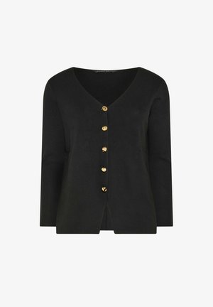 Evans, PLUS SIZE CARDIGANS - Gilet - black