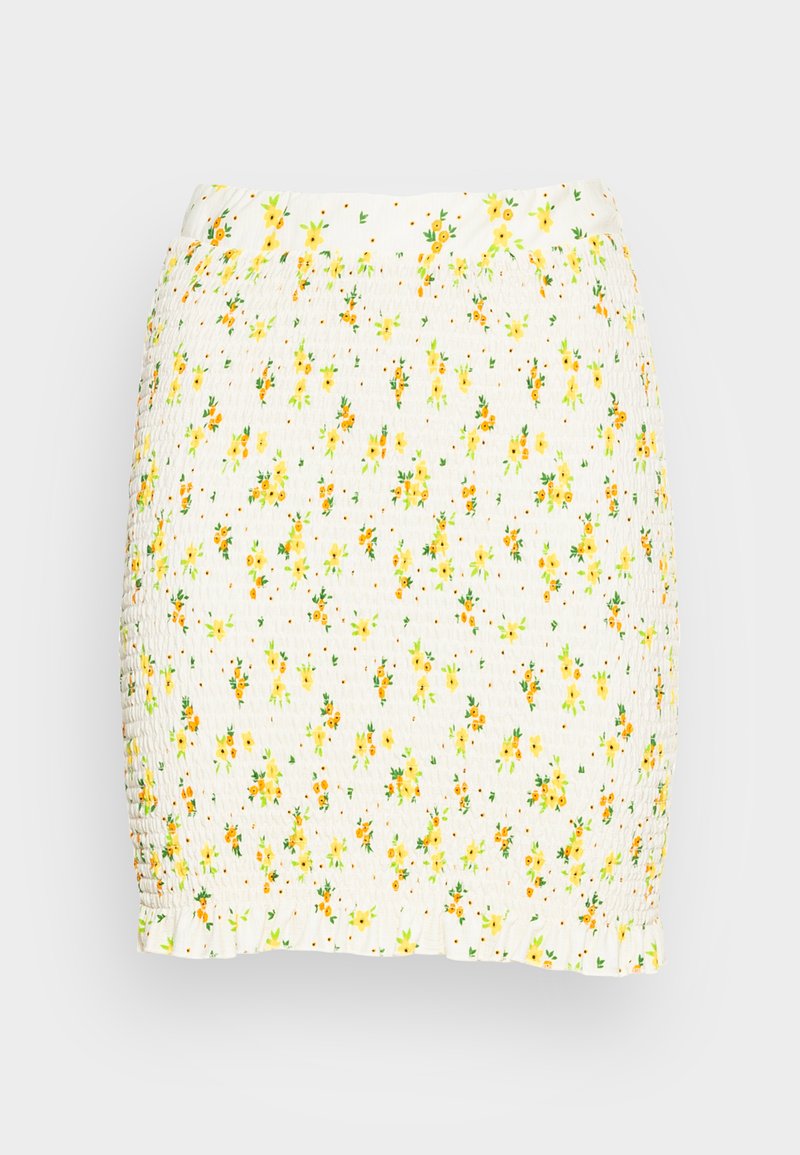 Pieces Minirok crème Pieces Minirok crème