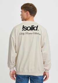 Solid SDMILL - Sweatshirt - oatmeal