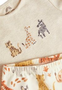 Next 2 PIECE SET - Leggings - neutral safari