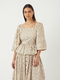 YAS - YASARA - Blouse - silver sage Thumbnail Image 1
