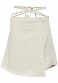 SMALL SIGNATURE LACED SKIRT - Wrap skirt - sand