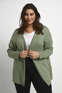 Kaffe Curve - FARSIA - Vest - hedge green Miniatuurafbeelding 1