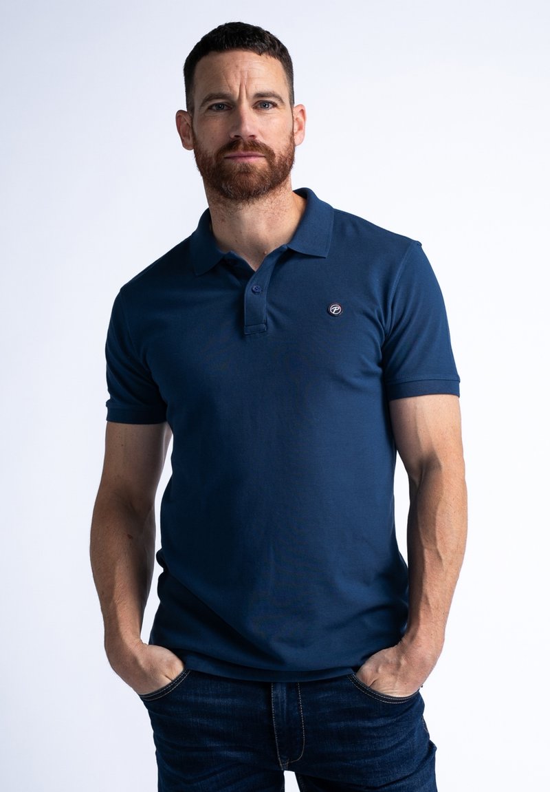 Petrol Industries - Poloshirt - petrol blue, Vergroten