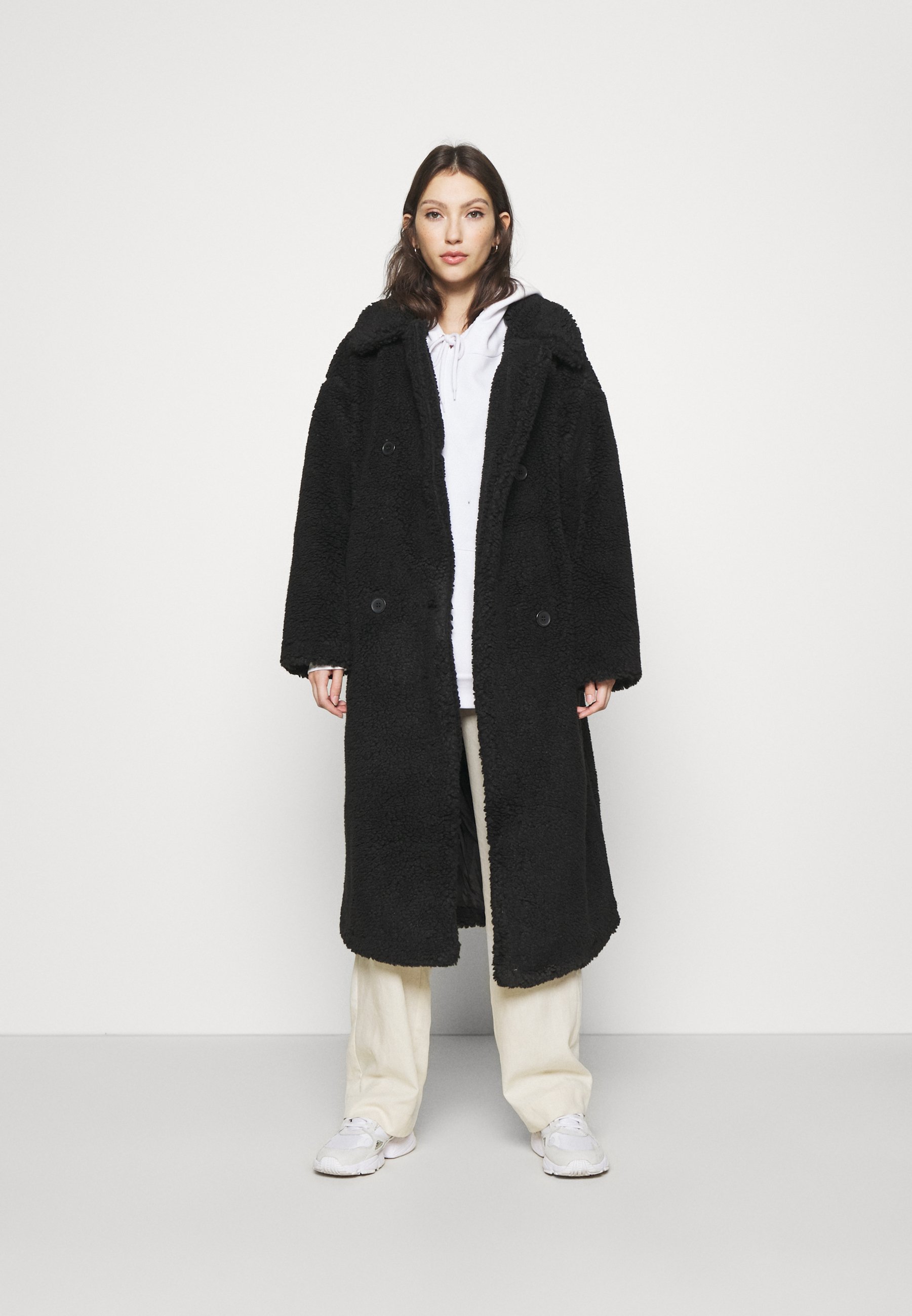 monki teddy coat