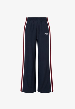 Smilodox, SMILODOX X FILA JOGGER ALASSIO - Pantalones deportivos - dunkelblau weiß