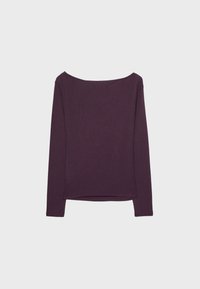 WITH GATHERING  - Maglietta a manica lunga - purple