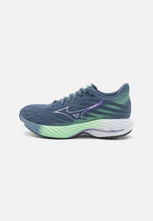 Mizuno, WAVE RIDER 28 - Chaussures de running sur route - citadel/white/neo mint