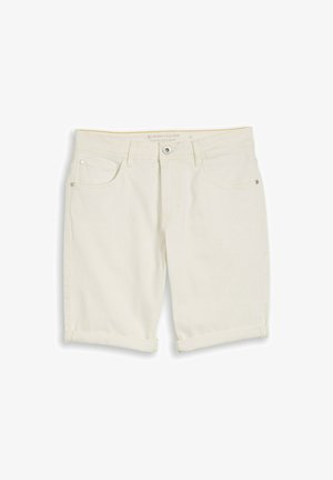 TOM TAILOR, TTJOSH REGULAR SLIM FIT - Shorts di jeans - raw offwhite denim