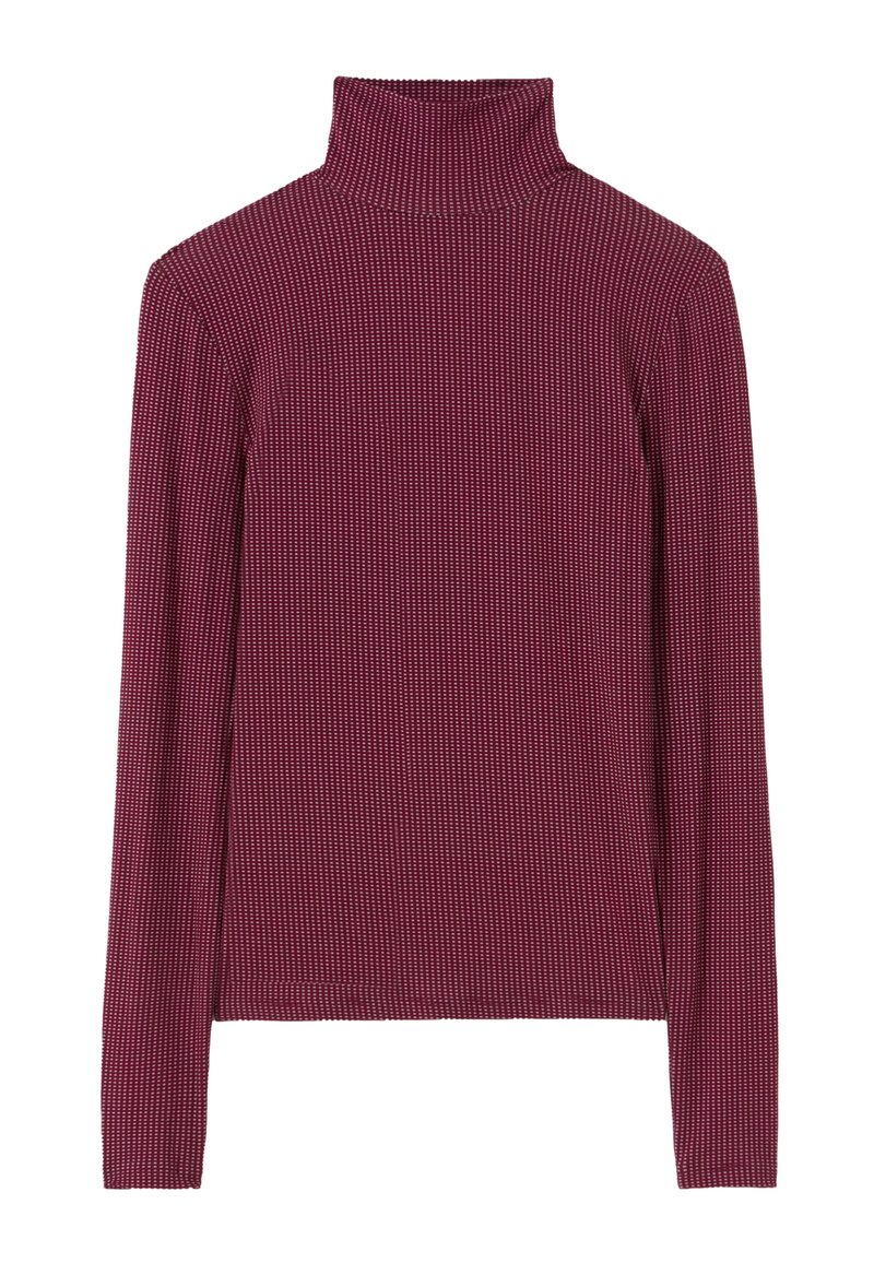 CLAUDIE PIERLOT Longsleeve donkerpaars gemêleerd CLAUDIE PIERLOT Longsleeve donkerpaars gemêleerd