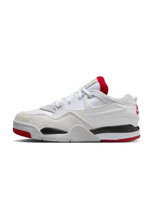 JORDAN 4 RM UNISEX - Matalavartiset tennarit - white varsity red black neutral grey