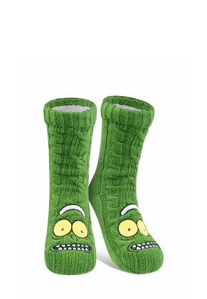 HÜTTEN HAUS MIT FUTTER KUSCHEL - Socks - grün