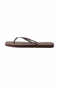 Next SQUARE TOE  - Basseinijalatsid - chocolate brown