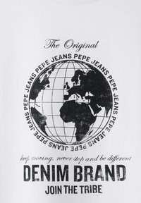 Pepe Jeans Apdrukāts T-krekls - white