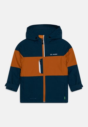 KIDS CUP UNISEX - Snowboard jacket - dark sea/brown