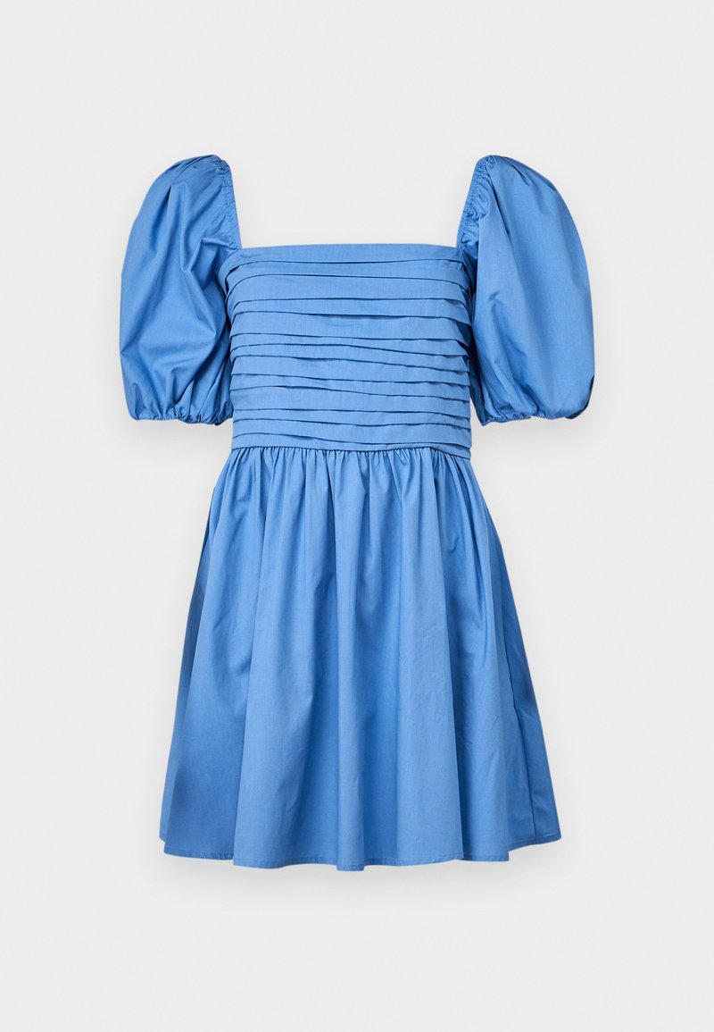 Abercrombie & Fitch EMERSON MINI DRESS - Day dress - blue - Zalando.ie