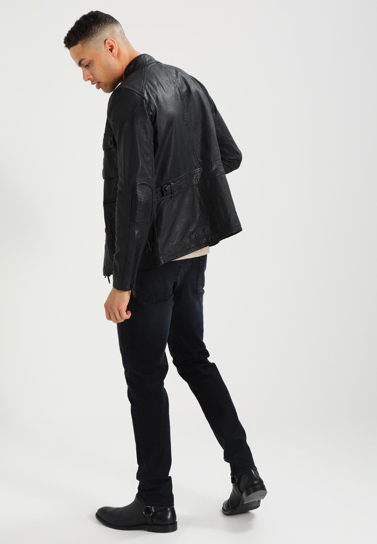 leather rotor jacket