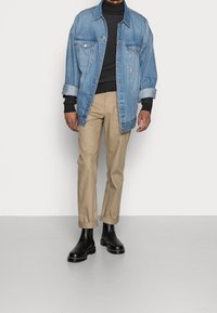 Zign Strickpullover - mottled dark grey