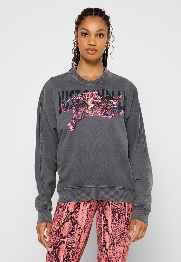 Just Cavalli Sweater grijs