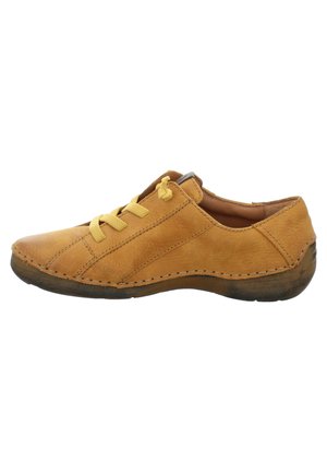 FERGEY - Casual lace-ups - safran