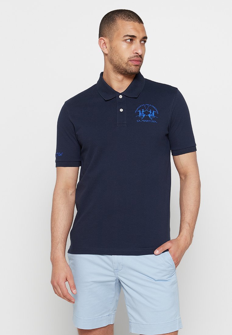LA MARTINA Poloshirt donkerblauw LA MARTINA Poloshirt donkerblauw