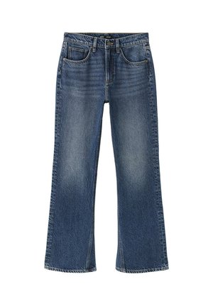 Mango, ADULT - Jean flare - dark blue