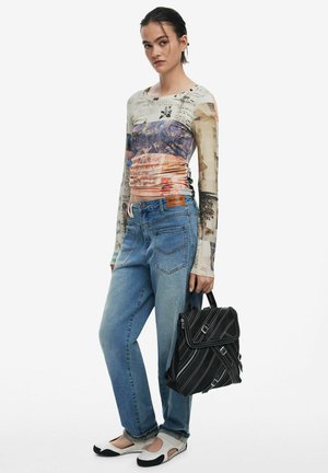 Desigual SMALL WITH STRAPS AND ZIPPERS - Rucksack - black