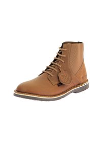 Kickers LITI - Stivaletti stringati - camel
