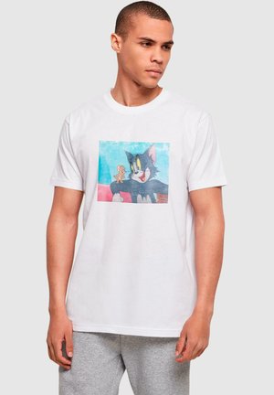 TOM AND JERRY - STILL  - Print T-shirt - white